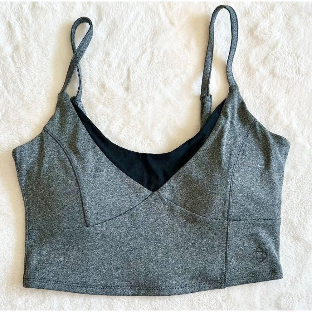 NWOT Satva Gray Sports Bra - Medium